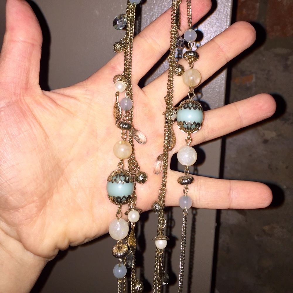 Triple chain necklace - Picture 1 of 4